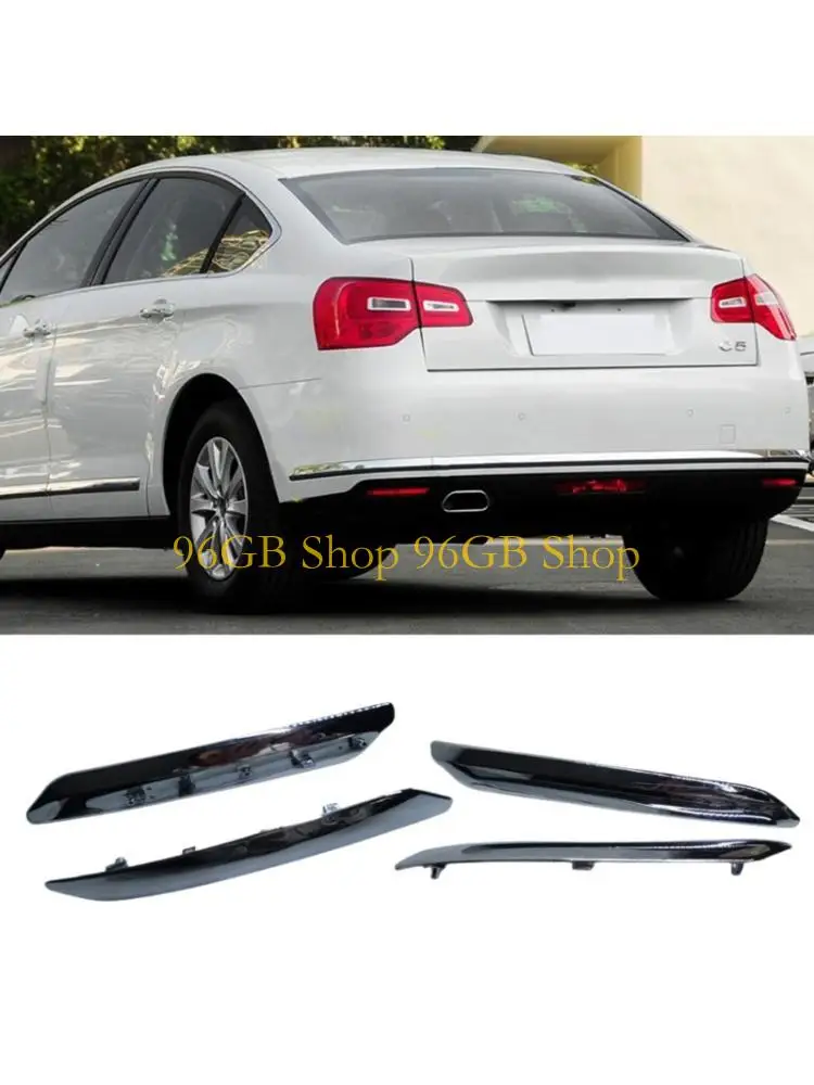 

96GB Auto Bumper Decorative Covers Bumper Trim Guards Quick Fixing for C5