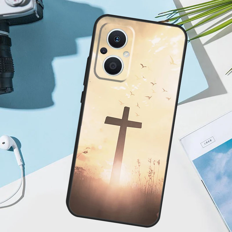 غطاء يسوع ديني مسيحي جديد لهاتف OPPO رينو 12 F 13F 14F 11F 10 11 13 14 Pro 7 8 Lite OPPO Find X9 X5 X6 X8 Pro #6