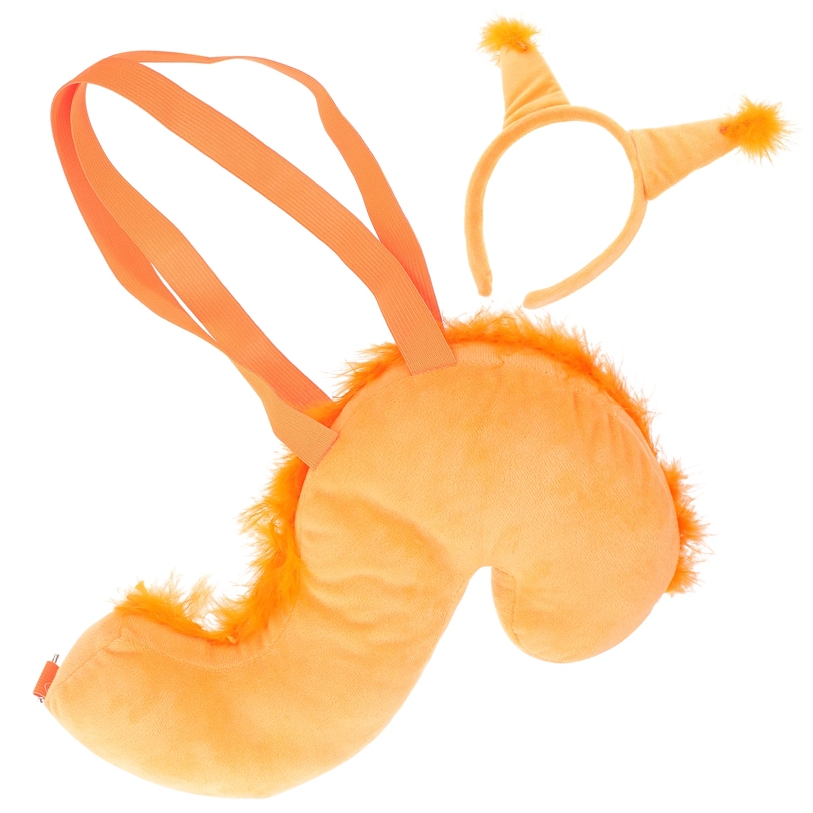 ชุดคอสตูมกระรอก 1 ชุด ประกอบด้วยที่คาดผมหูกระรอก หางกระรอก ปรับขนาดได้ สำหรับงานคาร์นิวัล งานปาร์ตี้วันหยุด และงานคอสเพลย์