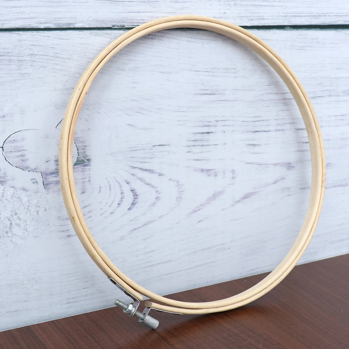 

1pc 20Cm Bamboo Embroidery Hoop Kit Wood Frame For Diy Cross Stitch Sewing Craft Needlework Quilting Wall Decor