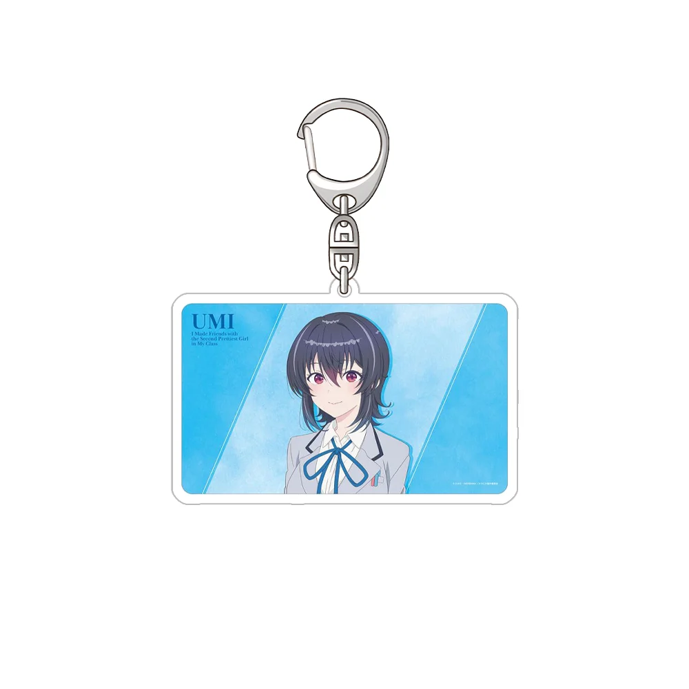 Umi Asanagi Yuu Amami Nina Nitta Official HD Characters Acrylic Keychain Bag pendant Bag Charm anime goods Anime Toy Gifts