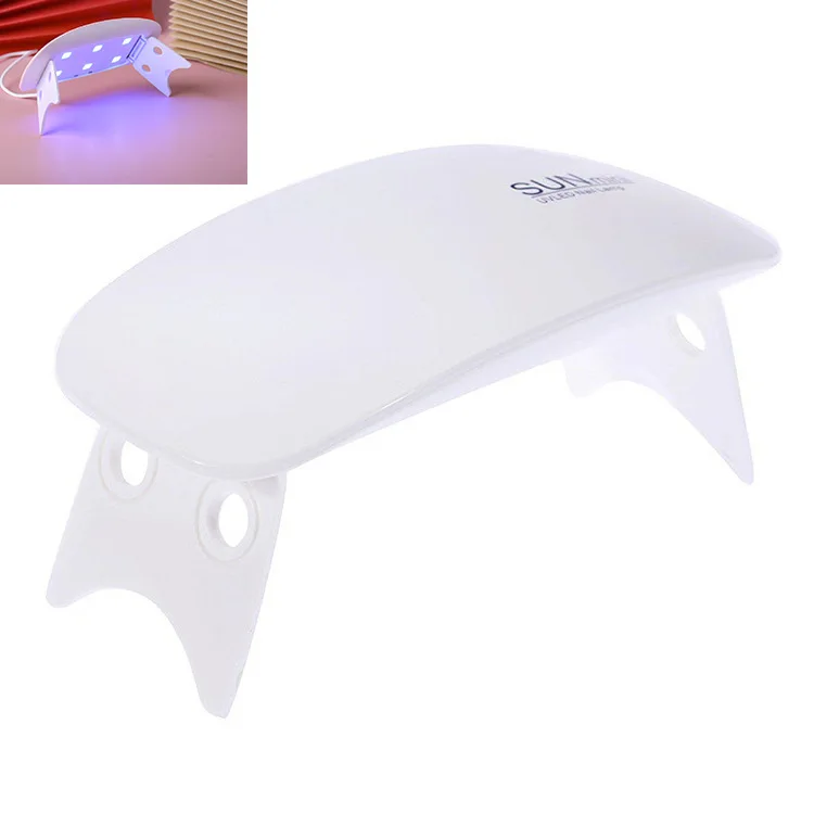 Mini lampe sèche-ongles portable, lampe UV pour durcir tous les vernis gel, aste par USB, machine de manucure à séchage rapide, outils d'art des ongles