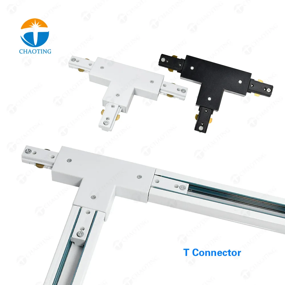 3 Wire L Connector Track Light System Connectors Accessories for Led Lights