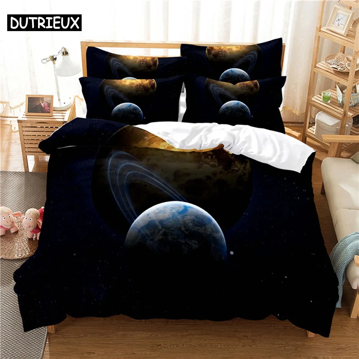 Earth Bedding Set Duvet Cover Set 3d Bedding Digital Printing Bed Linen Queen Size Bedding Set Fashion Design