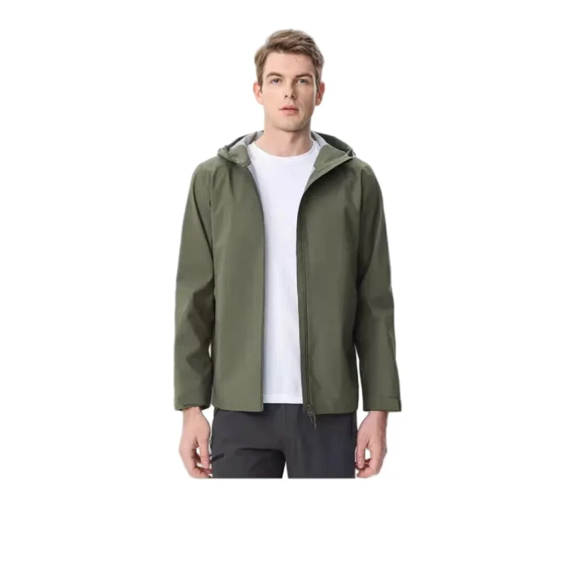 

EiAO Jacket Men's Hardshell Waterproof Windproof Breathable Outdoor Coat for Mountaineering Camping Fishing Active Lifestyle