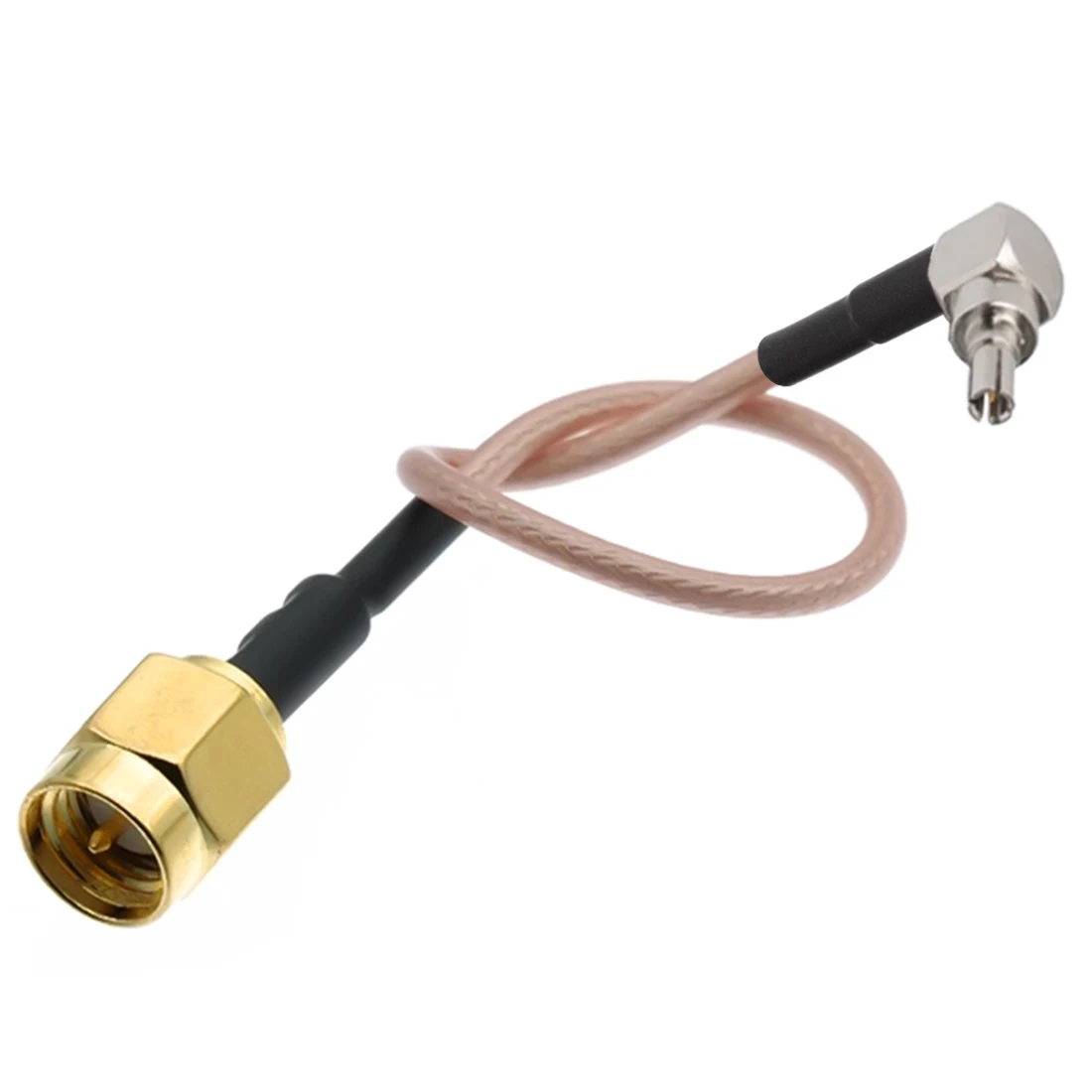 New Wireless Modem Wire SMA Male Plug Switch CRC9 Right Angle Connector RG178 Cable 15CM 6