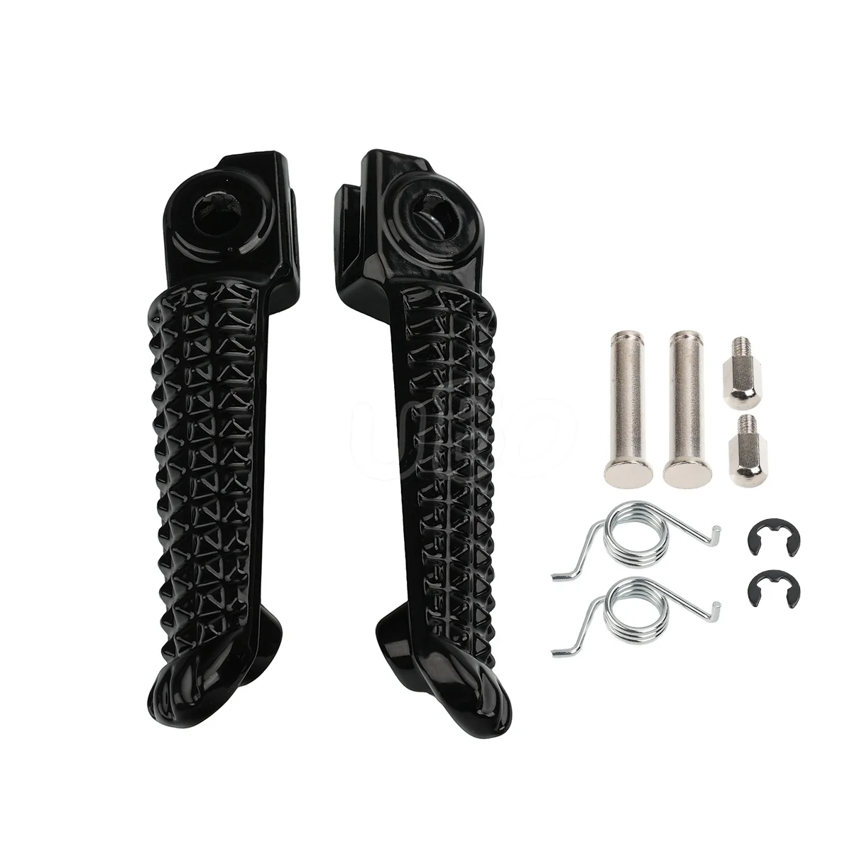 Front Rider Foot Pegs Footrests Pedal Parts For Yamaha YZFR1 YZF R6 YZF R6S 1998-2023 1999 2003 2009 2020 2023 R1S R1M 2015-2023