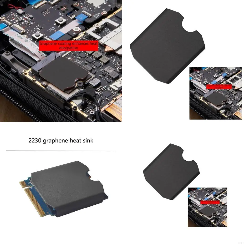 

Термопрокладка радиатора твердотельного накопителя 900F, медный радиатор твердотельного накопителя M.2 2230 NVME для SteamDeck