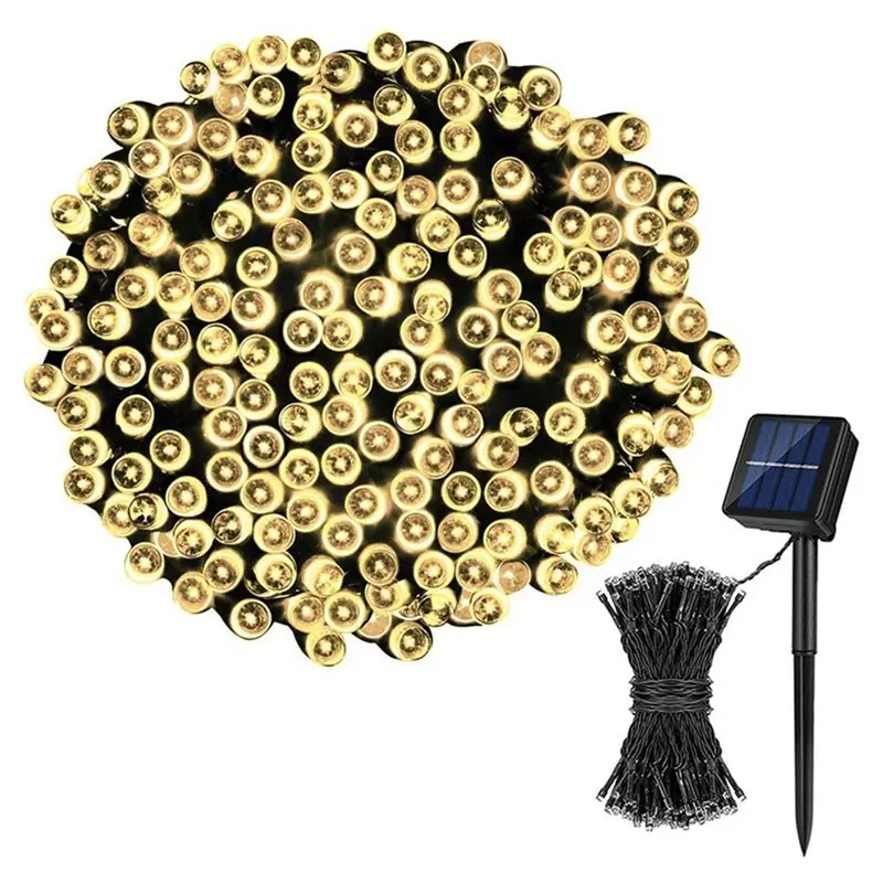 A69eoutdoor LED Solar String Lights Warm White