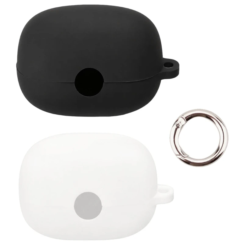 Q6PA Silicone Charging Case Cover for Open Ear Case, Port Opening, Side Carry Point, Daily Bag, Desk, and Travel Storage