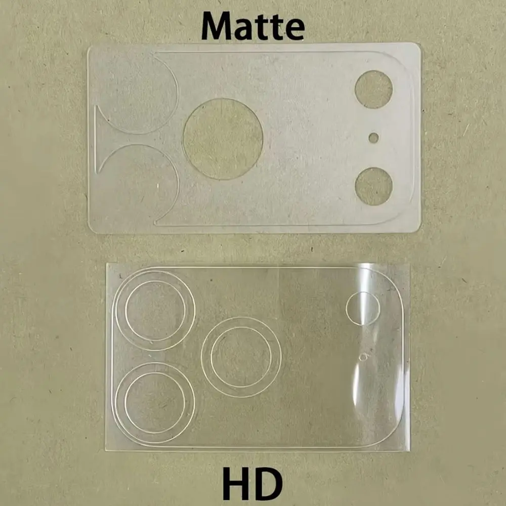 Full Cover Lens Protective Film Matte Frosted Anti Scratch Camera Protector Clear HD Lens Cover for iPhone 17/Air/17 Pro Max