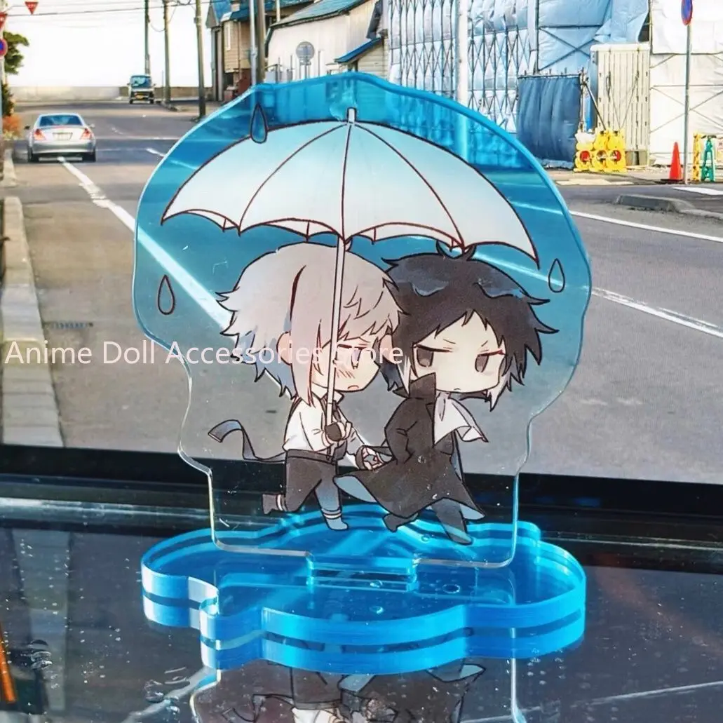 

Аниме Ryunosuke Akutagawa акриловая подставка модель тарелка украшение стол фигурка дисплей подарки другу аксессуары