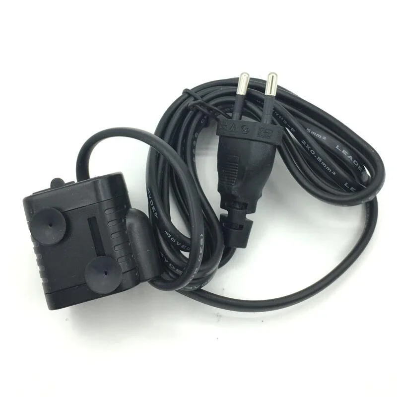 Bomba de agua en miniatura, 3W, CA 220V, impermeable, sin escobillas, Mini filtro de agua, bomba de fuente súper silenciosa, enchufe europeo
