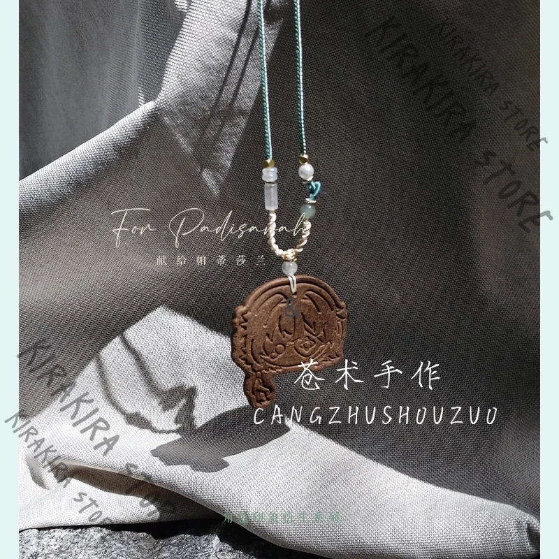 

Honkai: Star Rail Anaxa Cosplay Handmade Intangible Cultural Heritage Hexiang Brand Pendant Anime Collection Ornaments Mascot