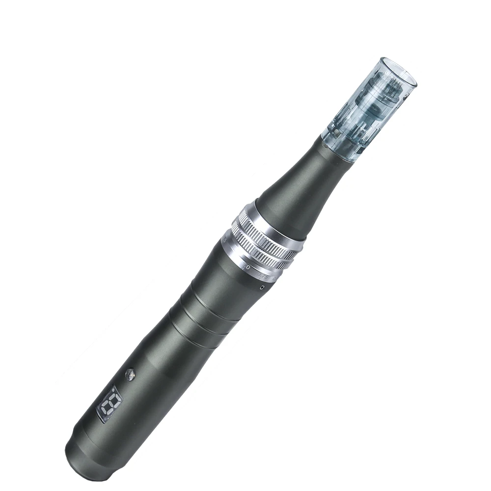 Penna Dr originale Ultima M8 penna Microneedling professionale con cartucce ad ago da 2 pezzi macchina di bellezza per la cura della pelle con penna