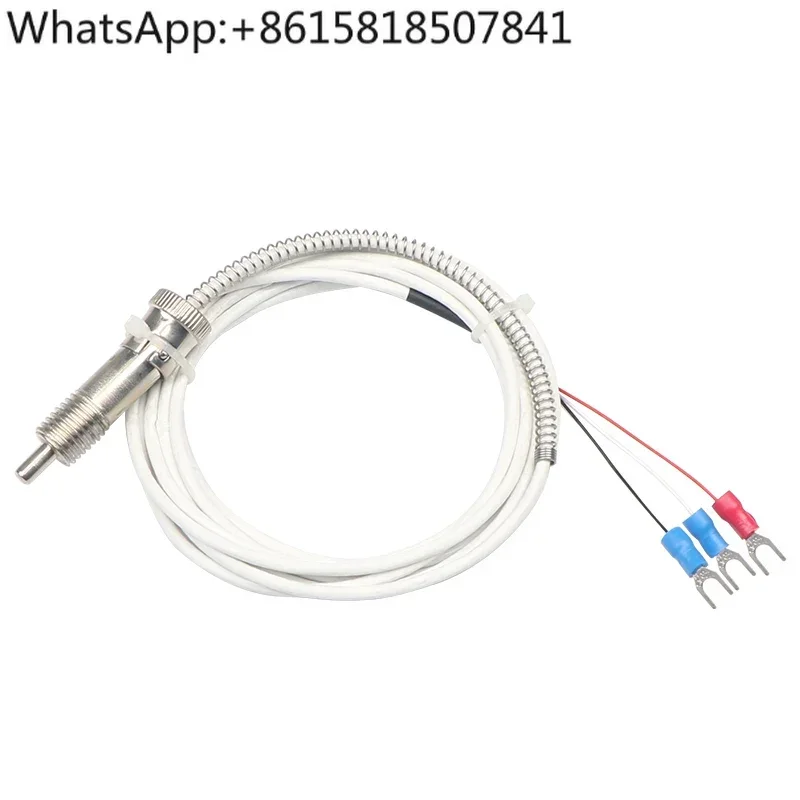 PT100 Adjustable Compression Spring Thermocouple Bayonet Controllable Compression Spring Thermocouple WZPT-203