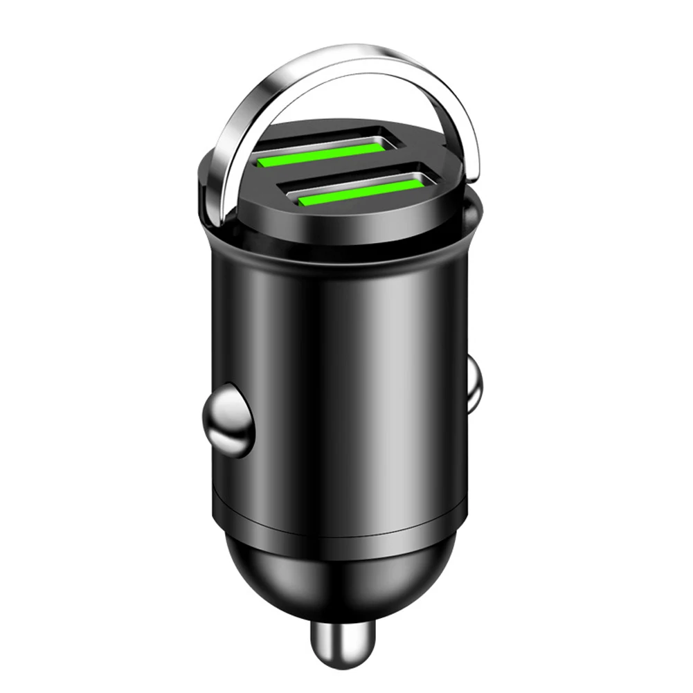 100W Mini Car Charger Type C Dual USB Fast Charging For iphone 15 pro max Samsung Huawei Xiaomi Socket Cigarette Lighter Charger