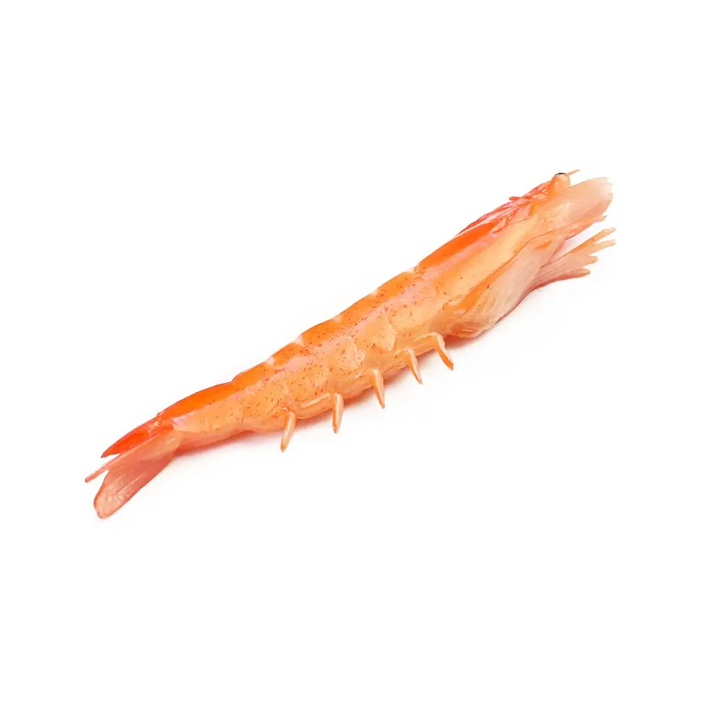 Accessories Backpack Ornament Key Ring Food Pendant Children's  PVC Shrimp Keychain Simulation Imitation Food Keychain