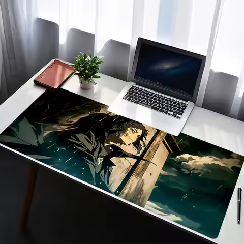 Mouse Pad PC Non Slip Rubber Mousepad Laptop Gamer Cabinet Keyboard Pad Office Computer Gaming B-bungo Stray Dogs Desk Mouse Mat