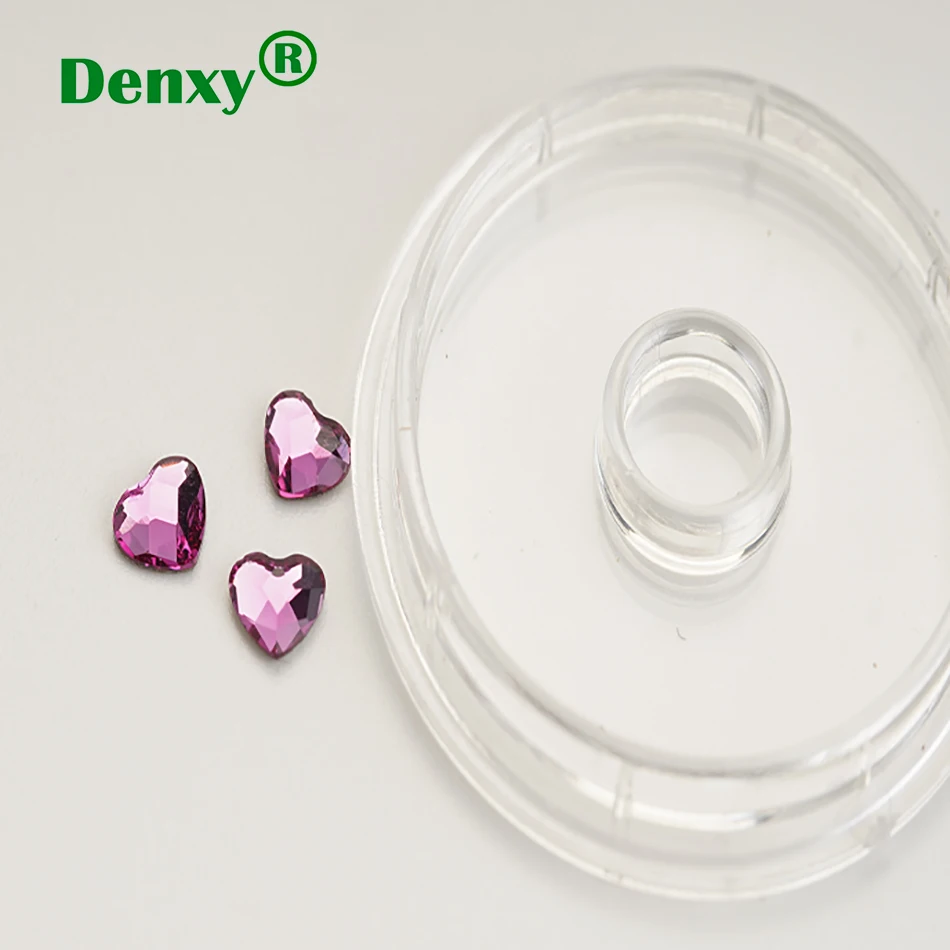 Denxy 3box High Quality Diamond Teeth Decorate Dental Teeth Dental Crystal Tooth Stone Diamond Teeth Decoration Jewelry Teeth