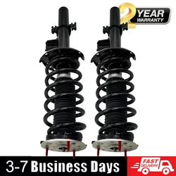 Pair Front Left Right Shock Absorber Strut Suspension w/Electric for Land Rover Range Rover Evoque LR070927 LR024444 LR024437