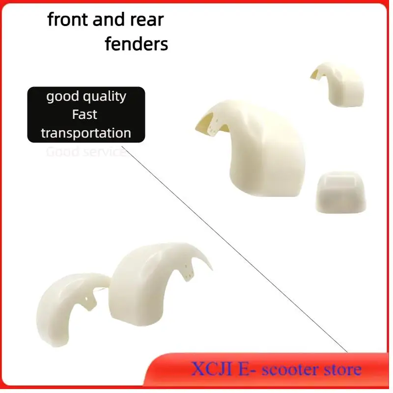 

225/55-8 ,18x9.50-8 ,225/40-10 Front or Rear Fender Plastic Shell With Tail Light mudguard For Citycoco Electric scooter parts