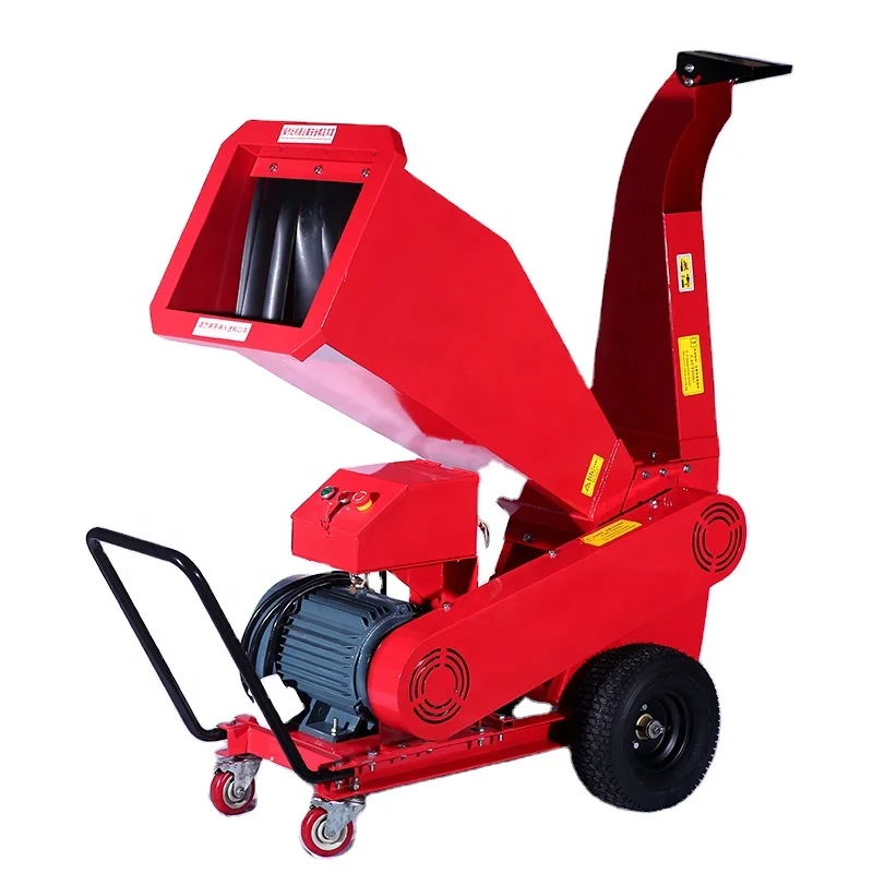 Heavy Duty Manual Wood Branch Crusher Simple Maintenance Reliable Crushing Effect Stable Structure Easy Operation Compact Layout