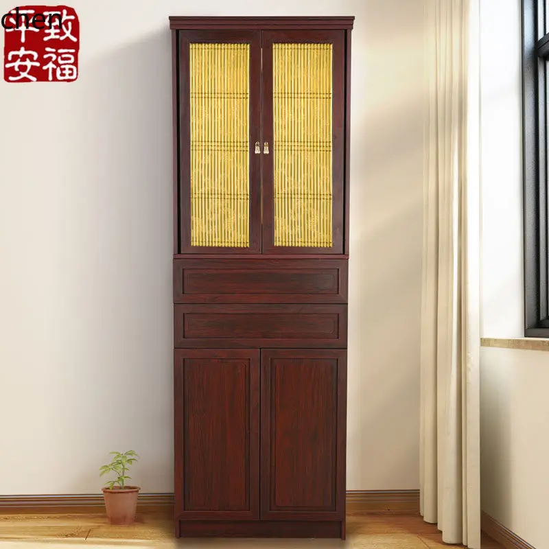 Cz versatile modern minimalist home living room economical vertical guanyin and god of wealth altar