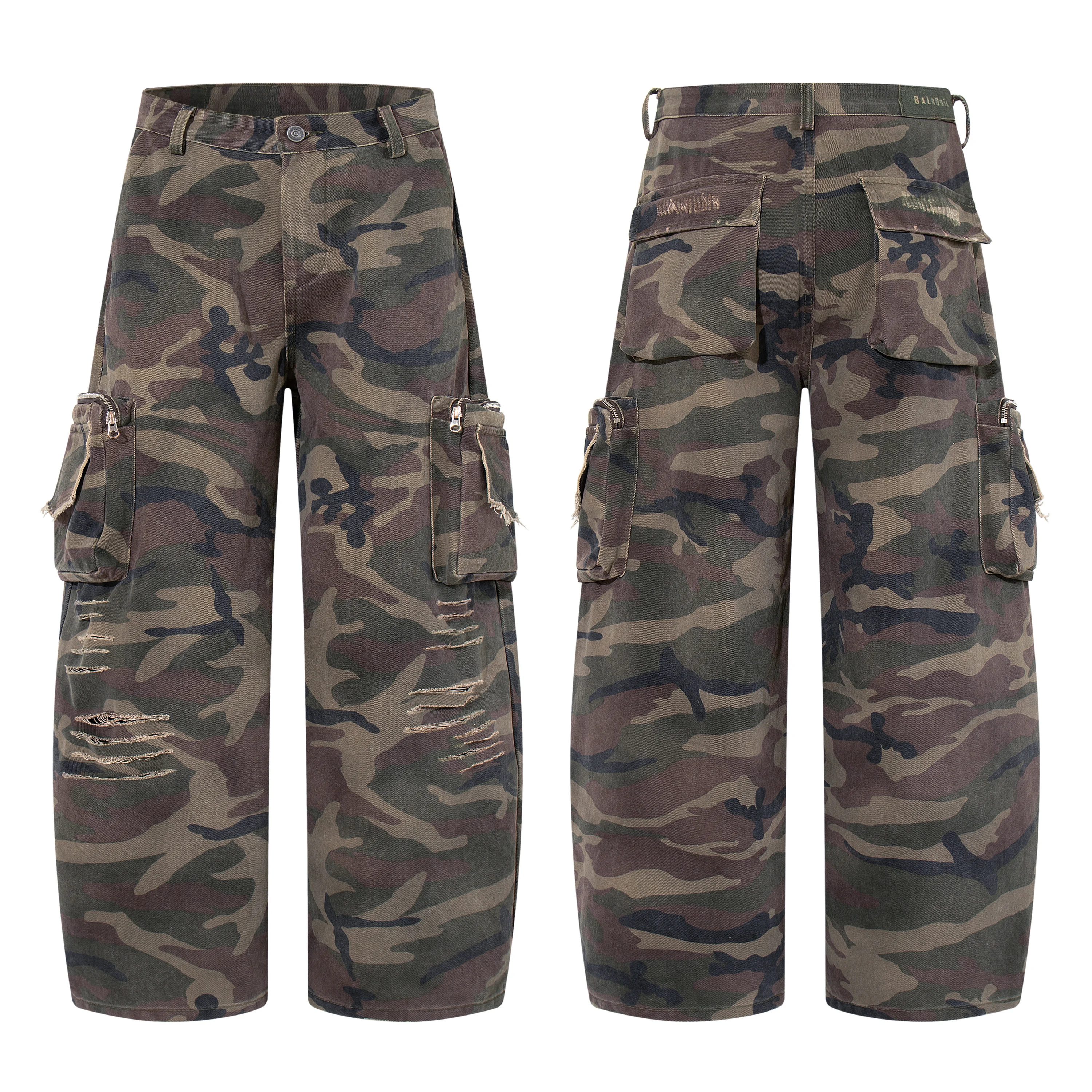 

AL88081 BLCG Джинсы с высокой талией, суперкачественные, свободного кроя, из плотного денима, камуфляжные, унисекс, модные, стильные, с ручной росписью