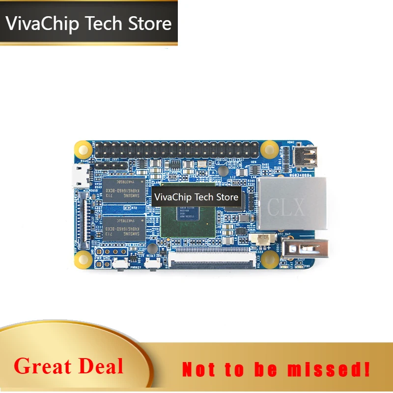 VivaCTNanoPi Fire3 Development Demo Board S5P6818 1.4GHz CPU 1GB DDR3 GPIO Port Support Android Debian FriendlyCore