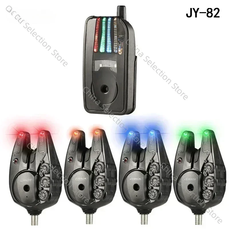 

jy82 Remote Wireless Fishing Electronic Alarm JY-82 for Fishing Enthusiasts with AI False Alarm Prevention Features jy-82