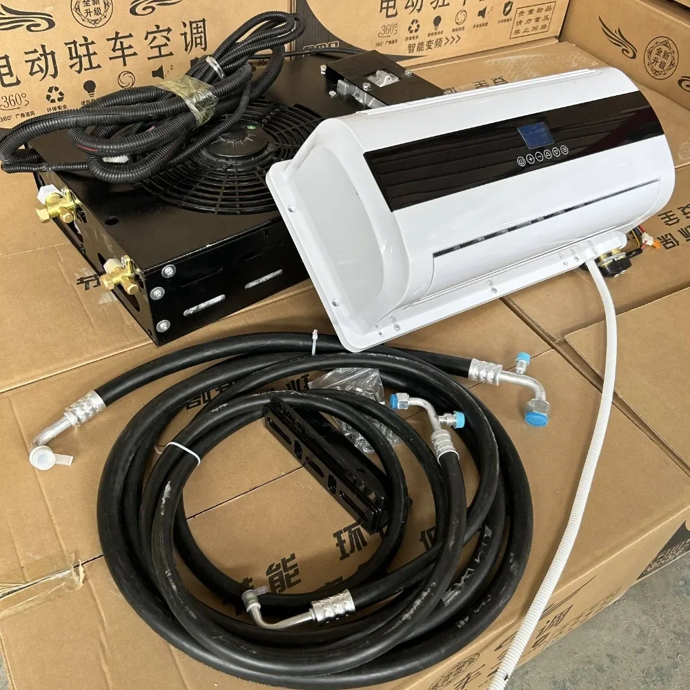 Best New Product 2023 24v Truck Sleeper Parking Cooler AC Kit Car 12v Classic Car AC Kit
