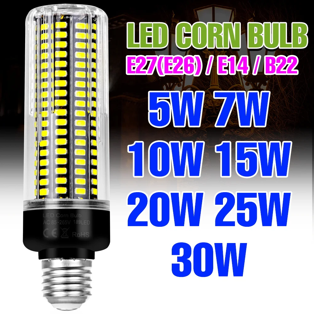 30W Led Corn Light …