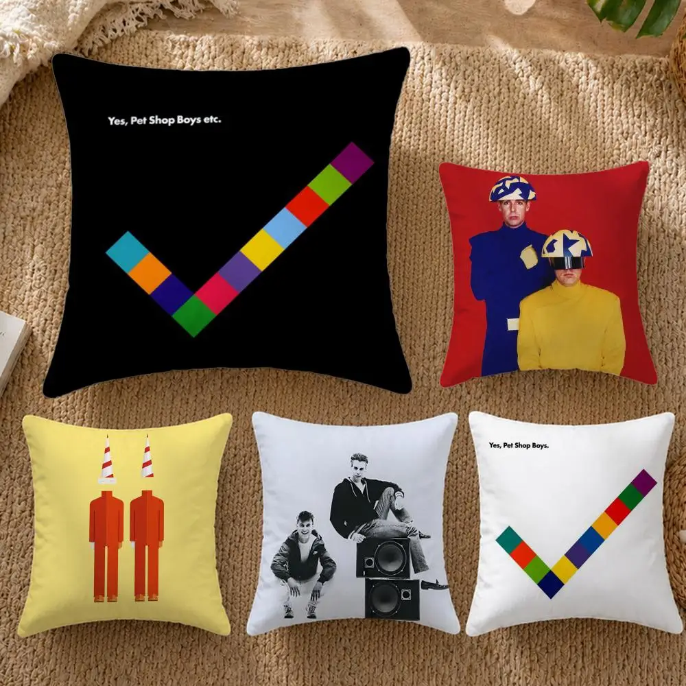 

Fashion PPPet Shop Boyser 4Pcs set Cushion Cover Cushion Cover Pillowcase Decorative Sofa Bed Home Decor 50x50 45x45 40x40
