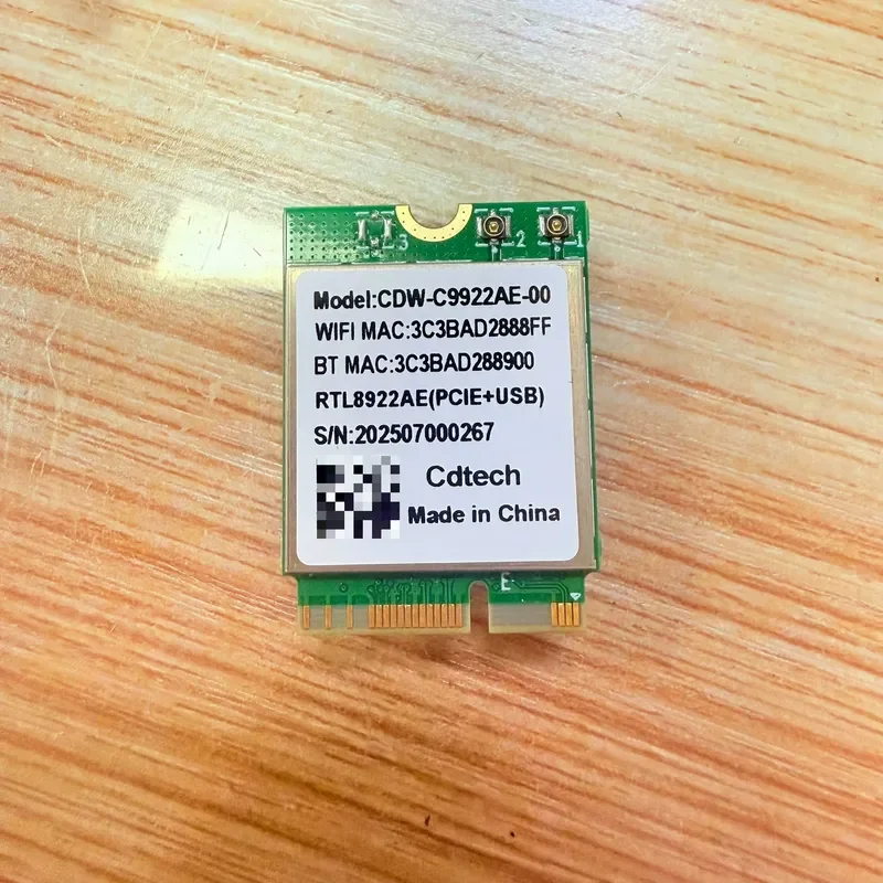 for RTL8922AE WiFi 7 Wireless Network Card Built-in Gigabit Tri-band Adapter High Quality New