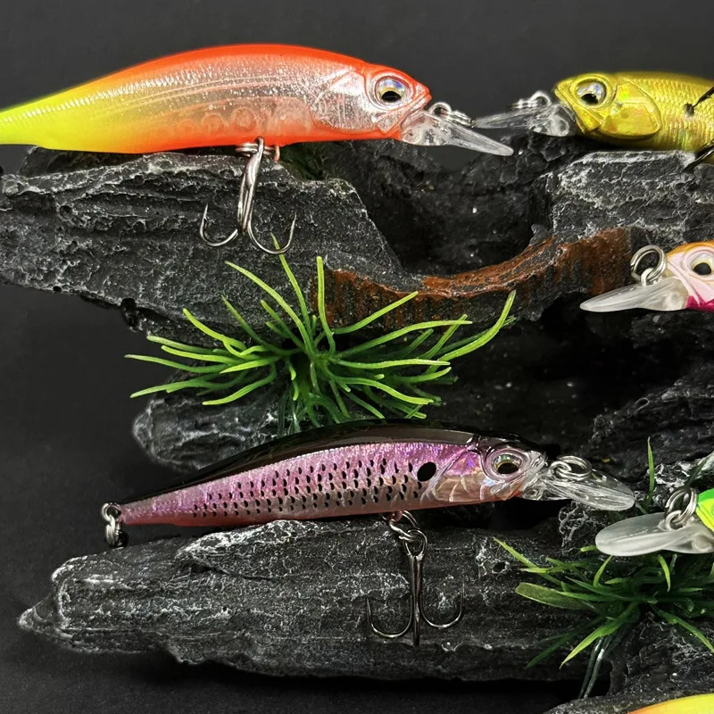 BILLINGS 1 Stück schwimmender künstlicher Köder – 63 cm/5,2 g Mikro-Angelköder für Süß- und Salzwasser, praktisches Angelzubehör – Detail 5