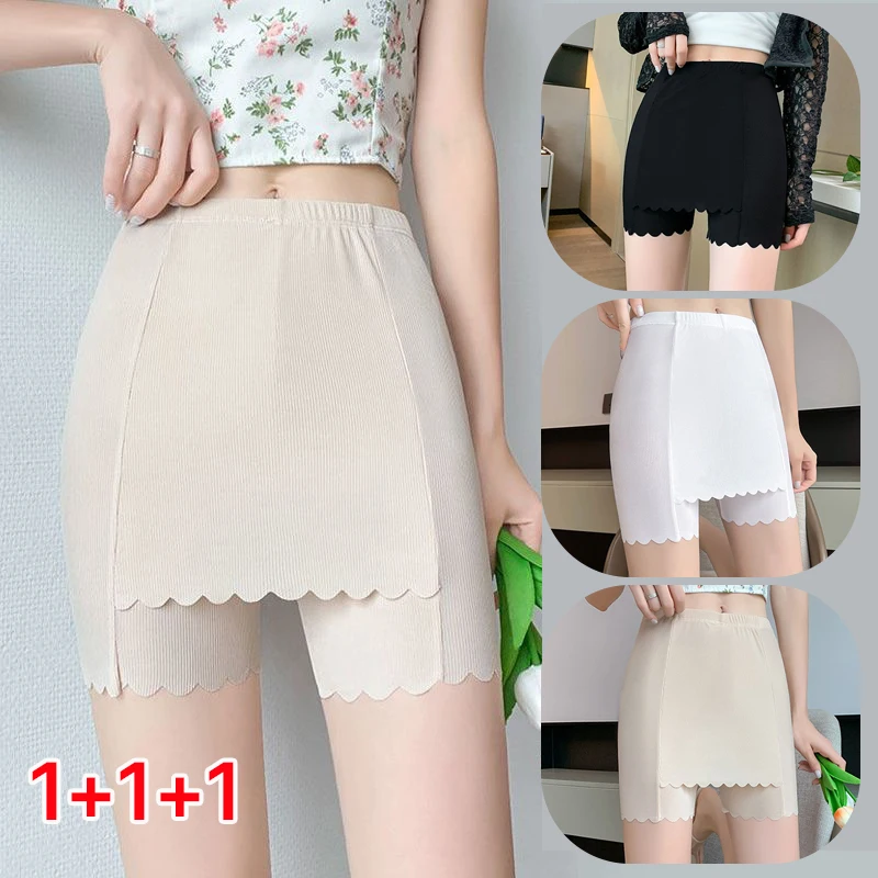 Style AU (1 + 1,3 sheets) women's Summer Thin Y Zone Cover with Slimless Unrolled Pant LG0045