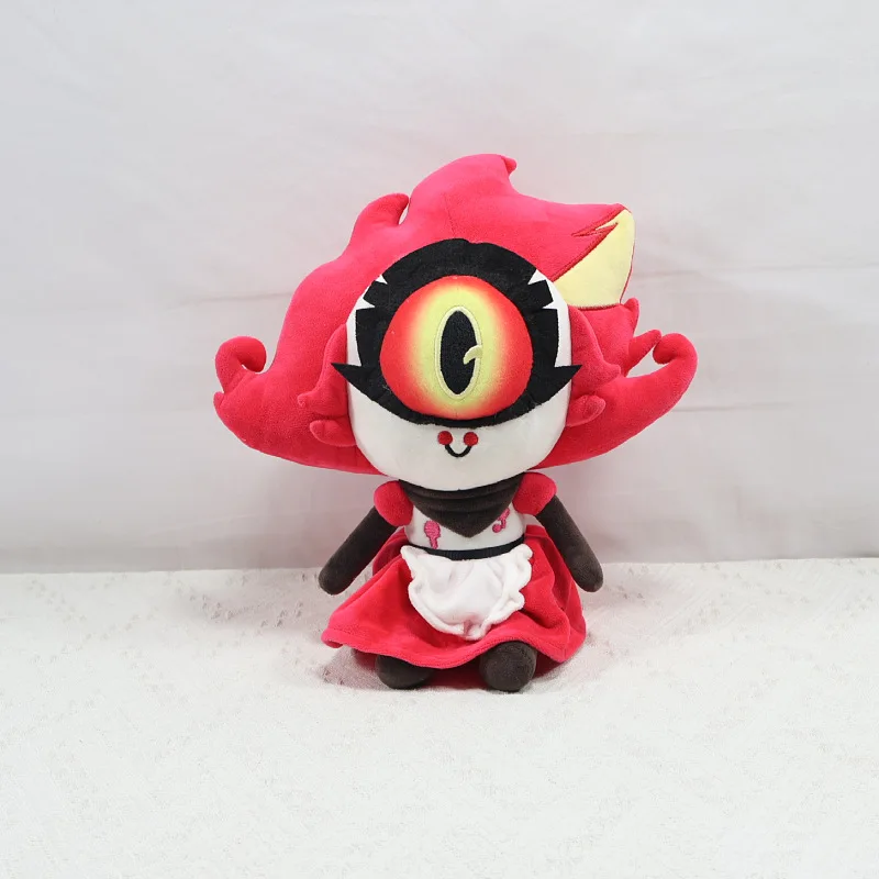 Anime Alastor Tiffany Vox TV Plush Doll Villainous Soft Stuffed Cartoon Peripheral Toys Accessories Birthday Fans Gift
