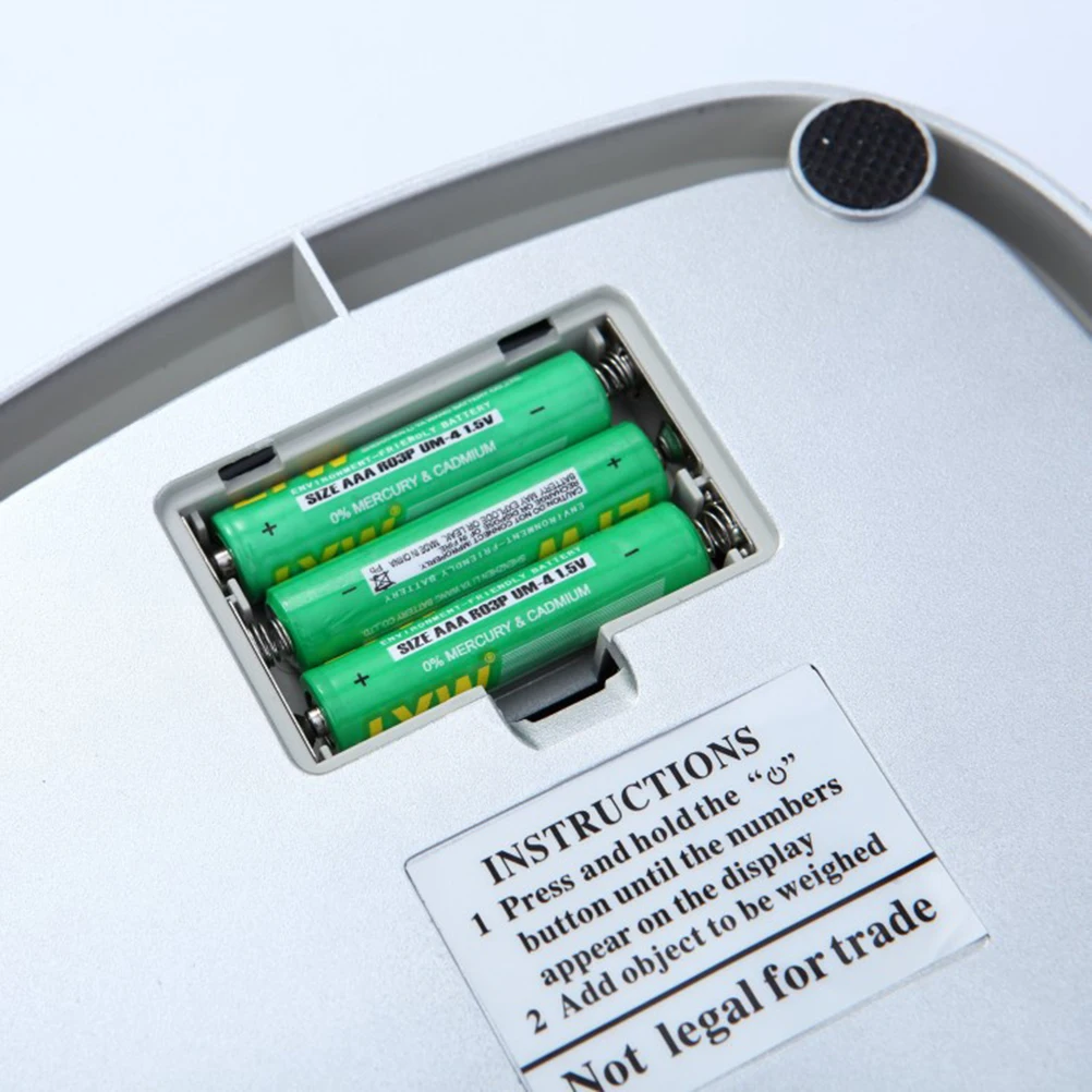 

3Kg/0.1G Kitchen Electronic Food Scale High Precision Digital Weighing Scale For Home Use Stainless Steel Platform Compact