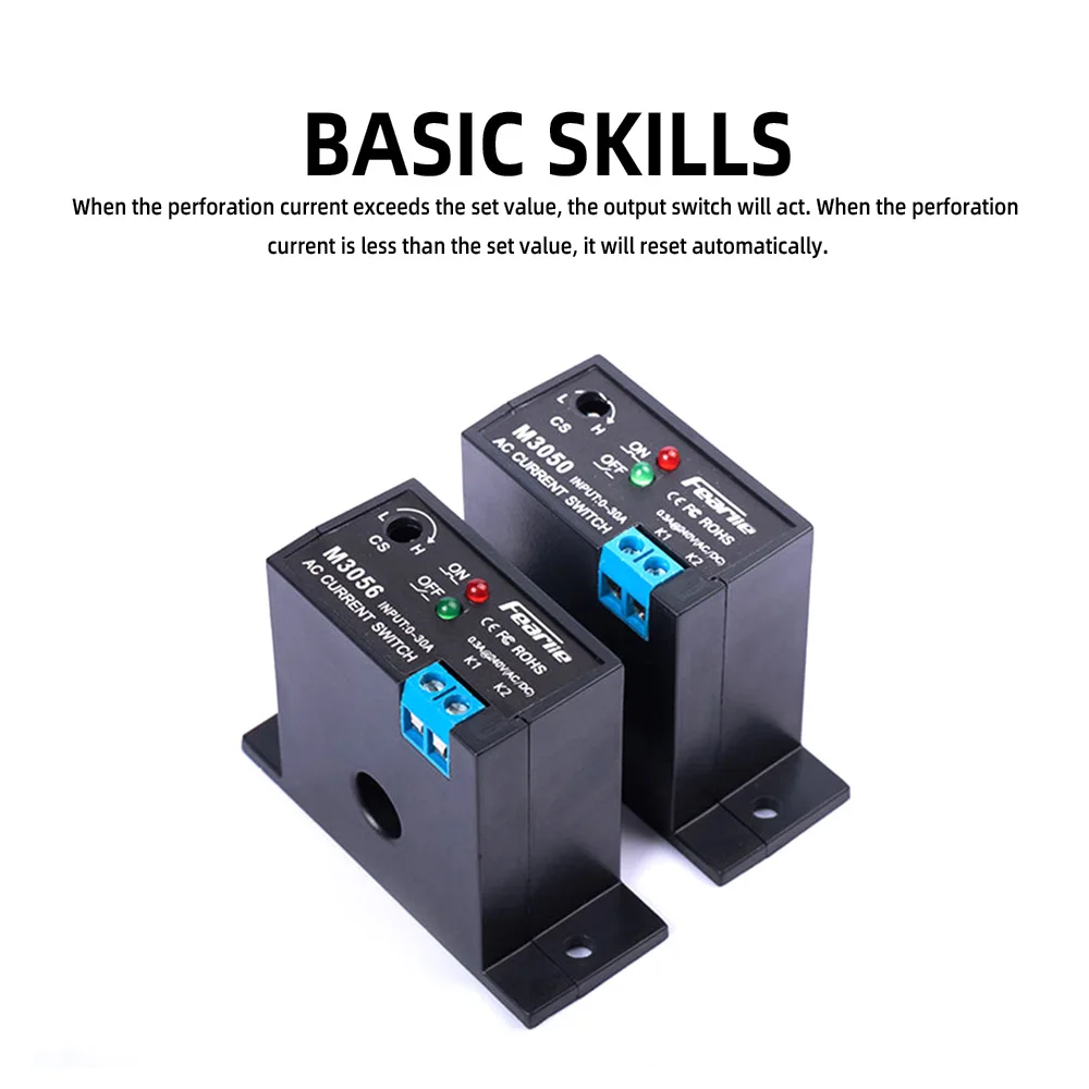 Current Detection Switch M3050 M3056 M3060 M3066 M3070 M3076 Induction Relay Switch Alarm Transformer Current Sensing Module image 3
