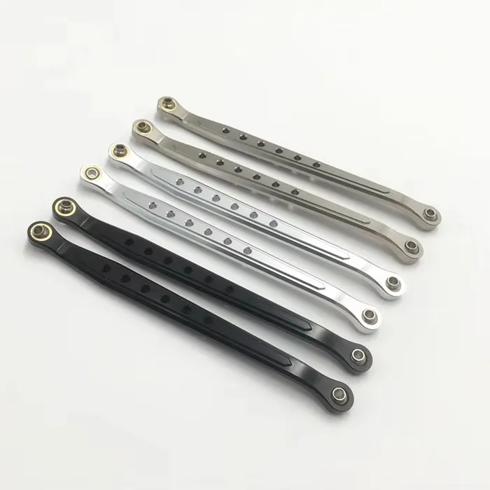 

CNC machining all-metal rear suspension rods for 1/10 Axial scx10 D90