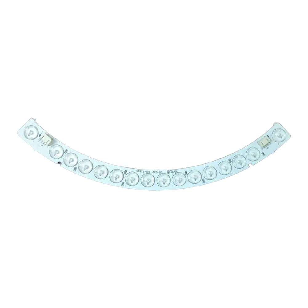 LED Light Strip 26cm Curved Layout 48W x 2 Tri-Color Adjustable Output for Acrylic For ceiling Light Fixture Upgrade 220V Ready
