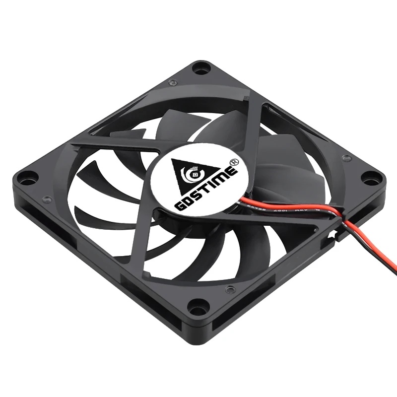 1Piece Gdstime DC 5V 12V 24V 80mm 8cm PC Case Radiator 80x10mm 8010 Mini DC Axial Flow Cooling Cooler Fan for CPU Computer