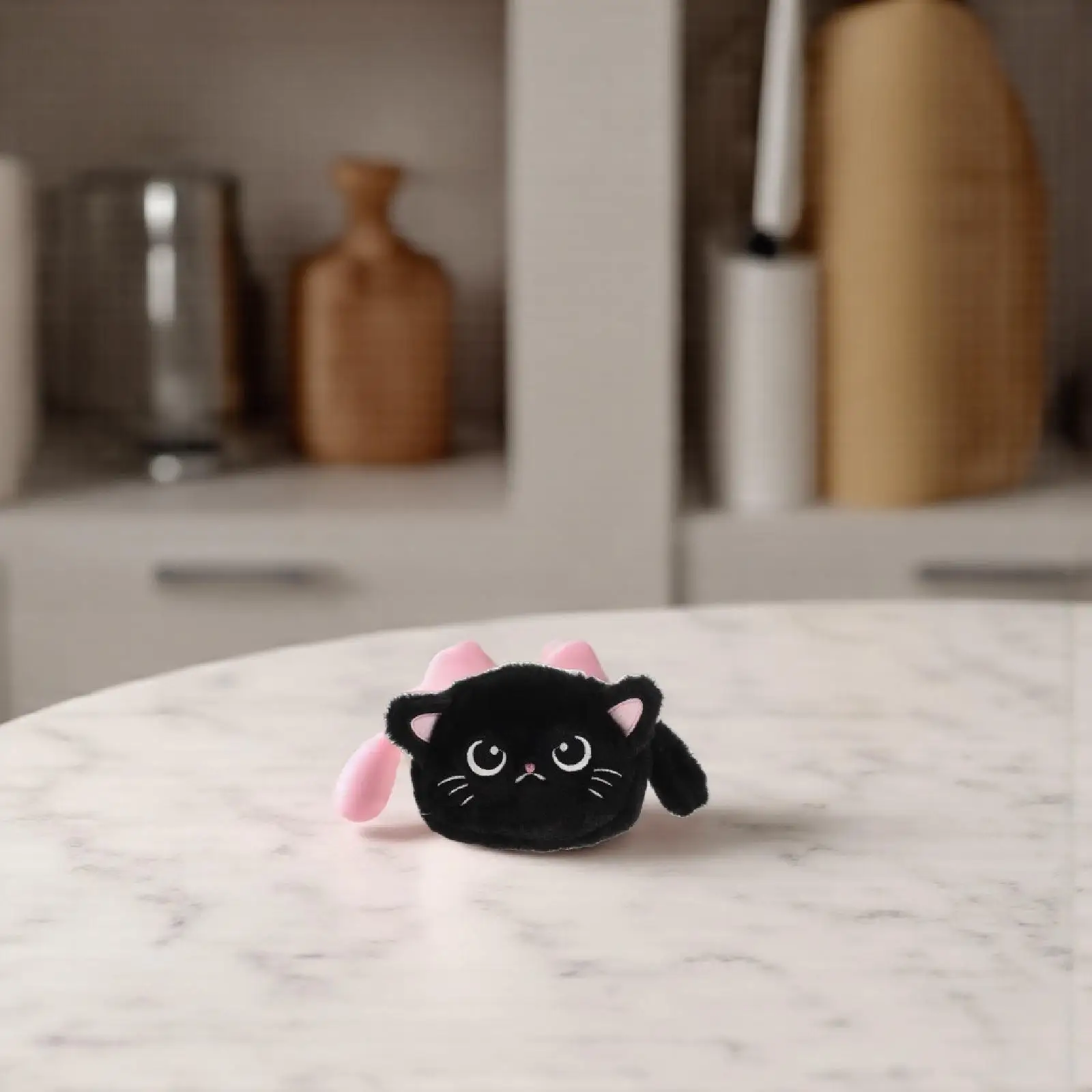 

Милый кошелек-кошелька в виде кошки, мягкая сумка для хранения ключей, монет, помады, косметики, аксессуаров для путешествий и школы, косметичка с кошачьим дизайном