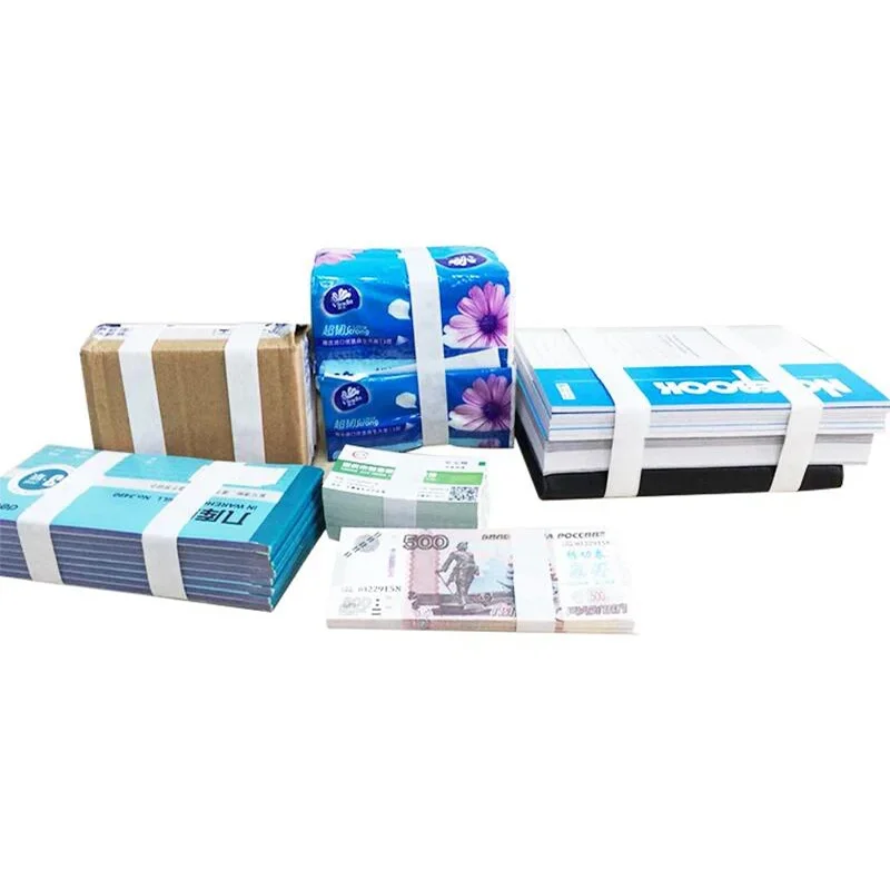 Banknote Binding machine Intelligent Induction Strapping machine Automatic Hot melt Paper tape Bundling machine
