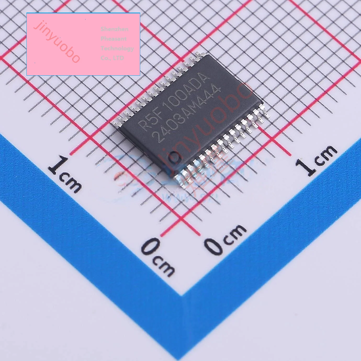 5PCS R5F100ADA 1.6V a 5.5V 32MHz 3KB FLASH 48KB I2C, LINbus, UART, USART 4x8 16bit RL78 LSSOP-30