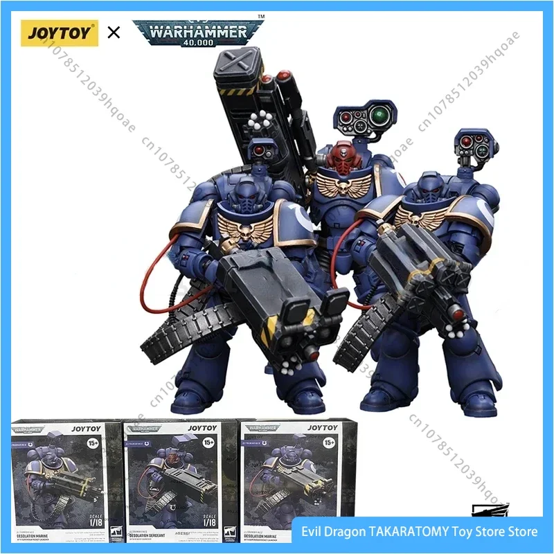 JOYTOY 1/18 Action Figure 40K New Ultra Squads & Mechas Severus Agemman Desolation Librarian Anime Military Model