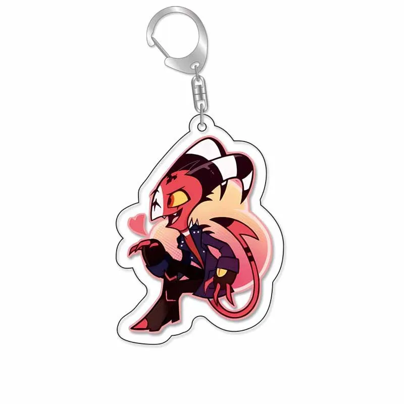 Cute Version Anime Hazbin Hotel Charlie Morningstar Princess Cartoon Acrylic Desk Decoration Figure Display Souvenir Girl Gift