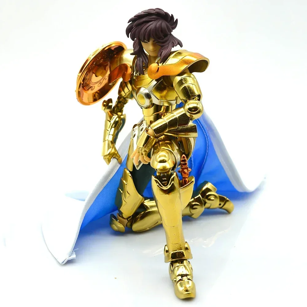 شخصية حركة قماش MST Saint Seiya ، فرسان الذهب في الأبراج ، EXM ، EX Libra Dohko مع رأس التنين Shiryu ، درع معدني