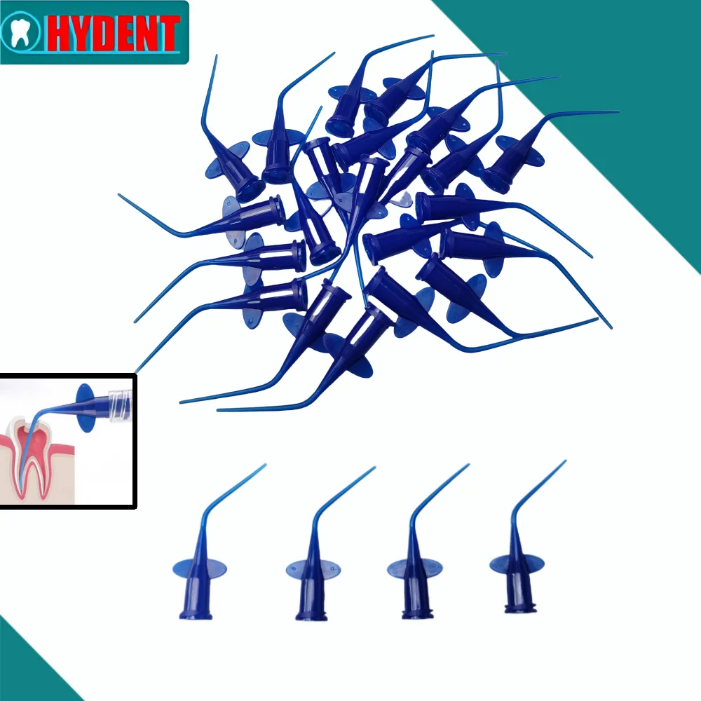 مستهلكات طب الأسنان المتاح حقنة الأسنان تلميح 0.25 مللي متر لري قناة الجذر وحقن الطب الدقيق